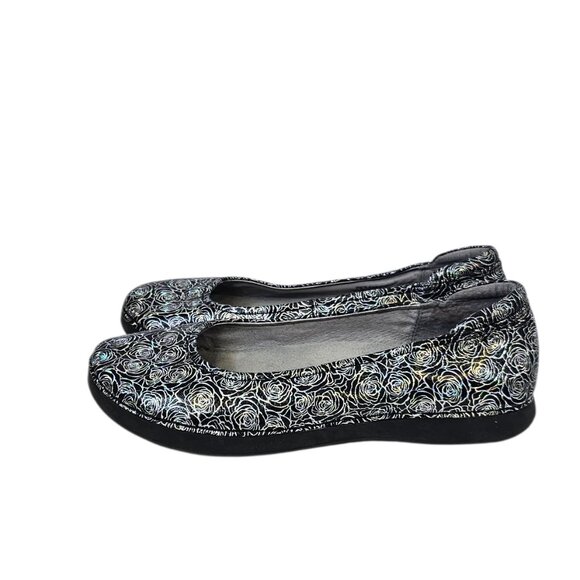 Alegria Petal Ballet Flats, Iridescent Roses, Leather, Comfort, Slip On, 9.5 - Picture 5 of 8